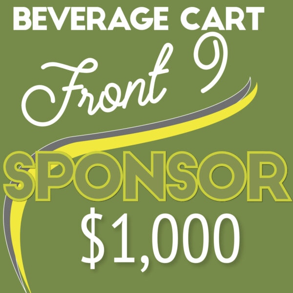 Beverage Cart Front 9 Sponsor
