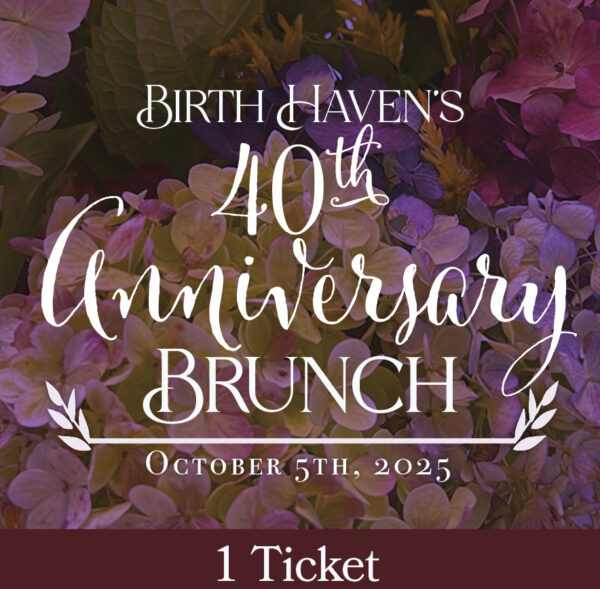 40th Anniversary Brunch Ticket